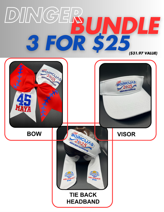 Boricuas Dinger Bundle - 3 for $25 Deal