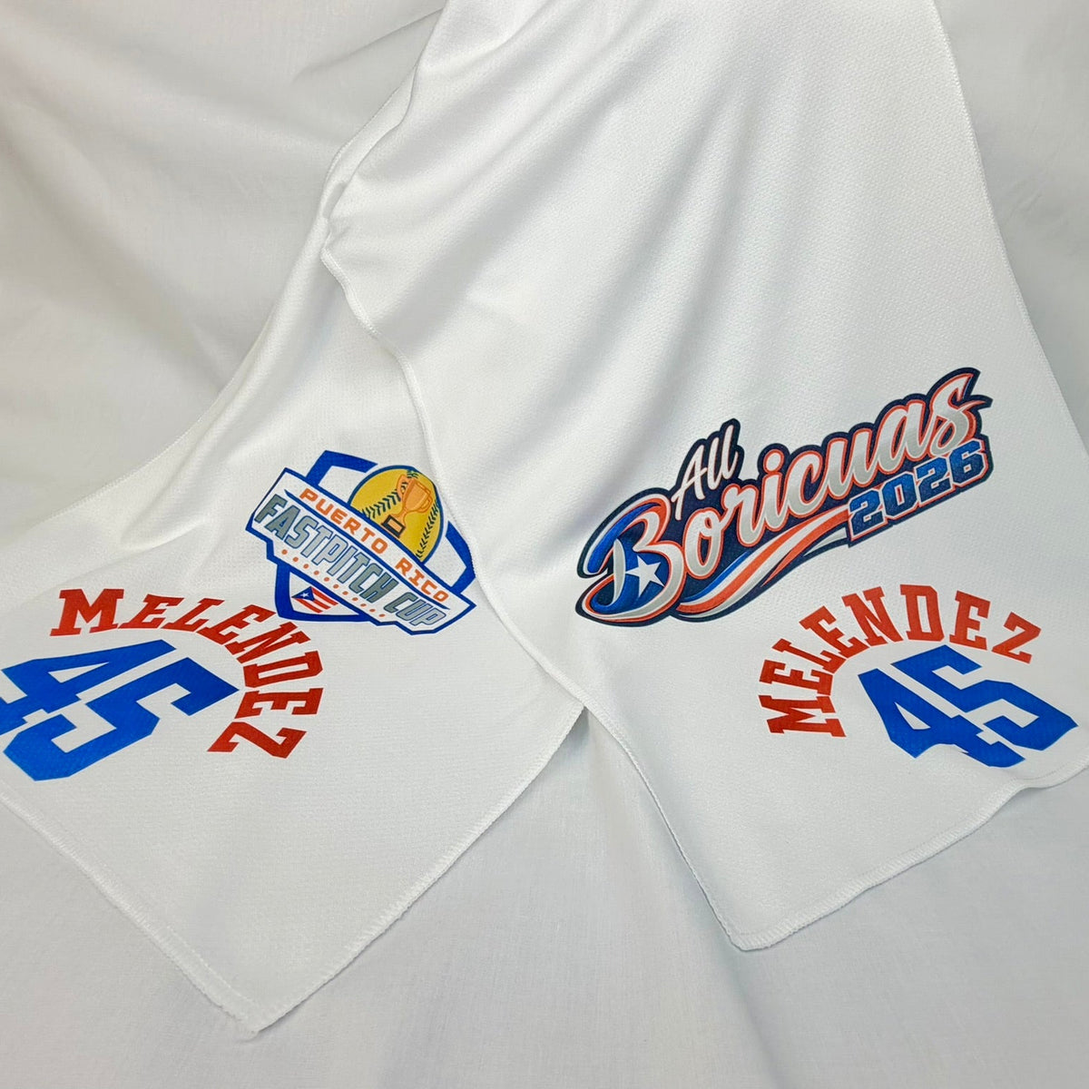 Personalized 2026 All Boricuas Cooling Towel
