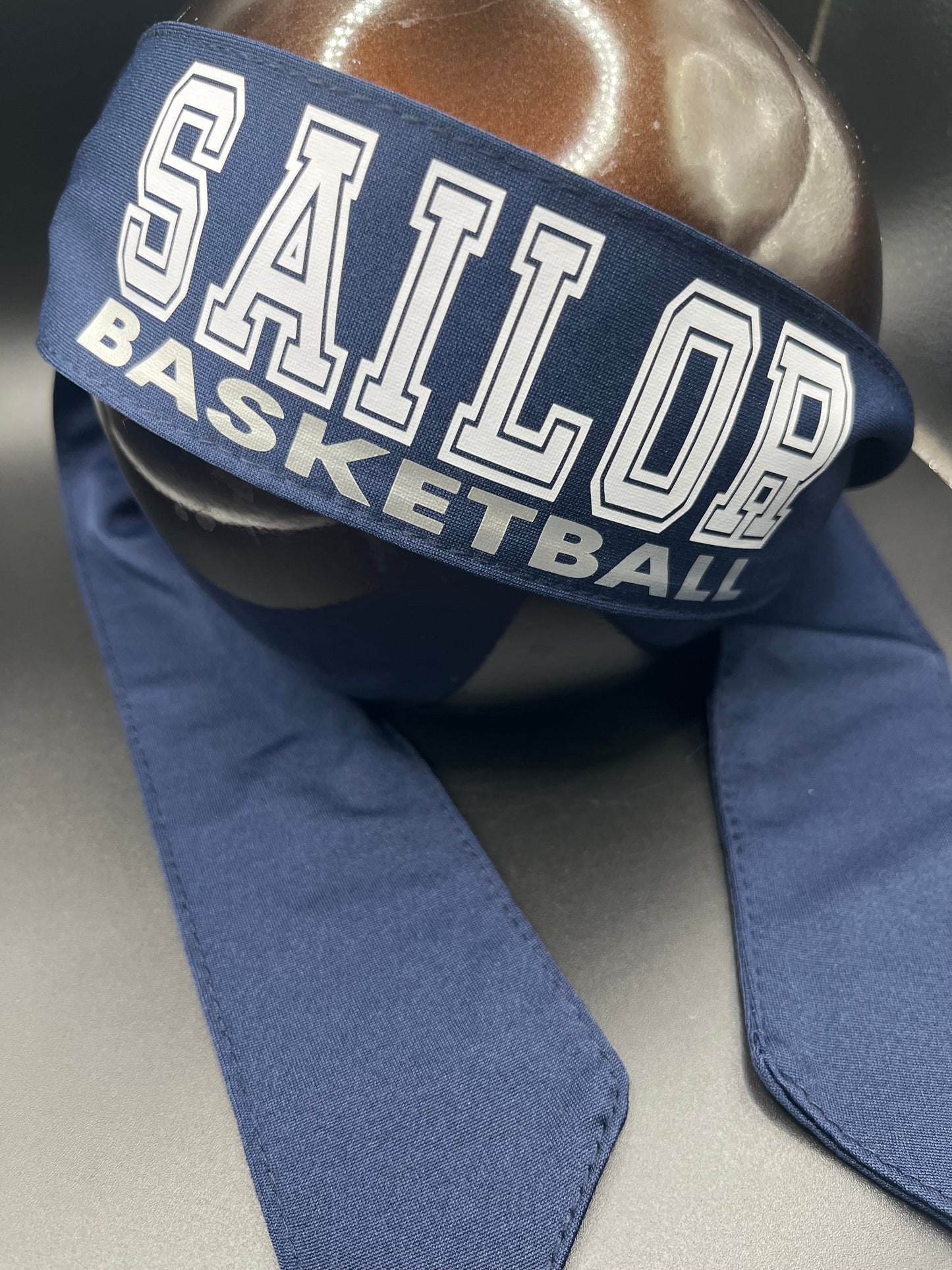 Team Sports Tie back headband | Custom sports headband | Athletic tie back Softball Baseball Pickleball Football. Customizable