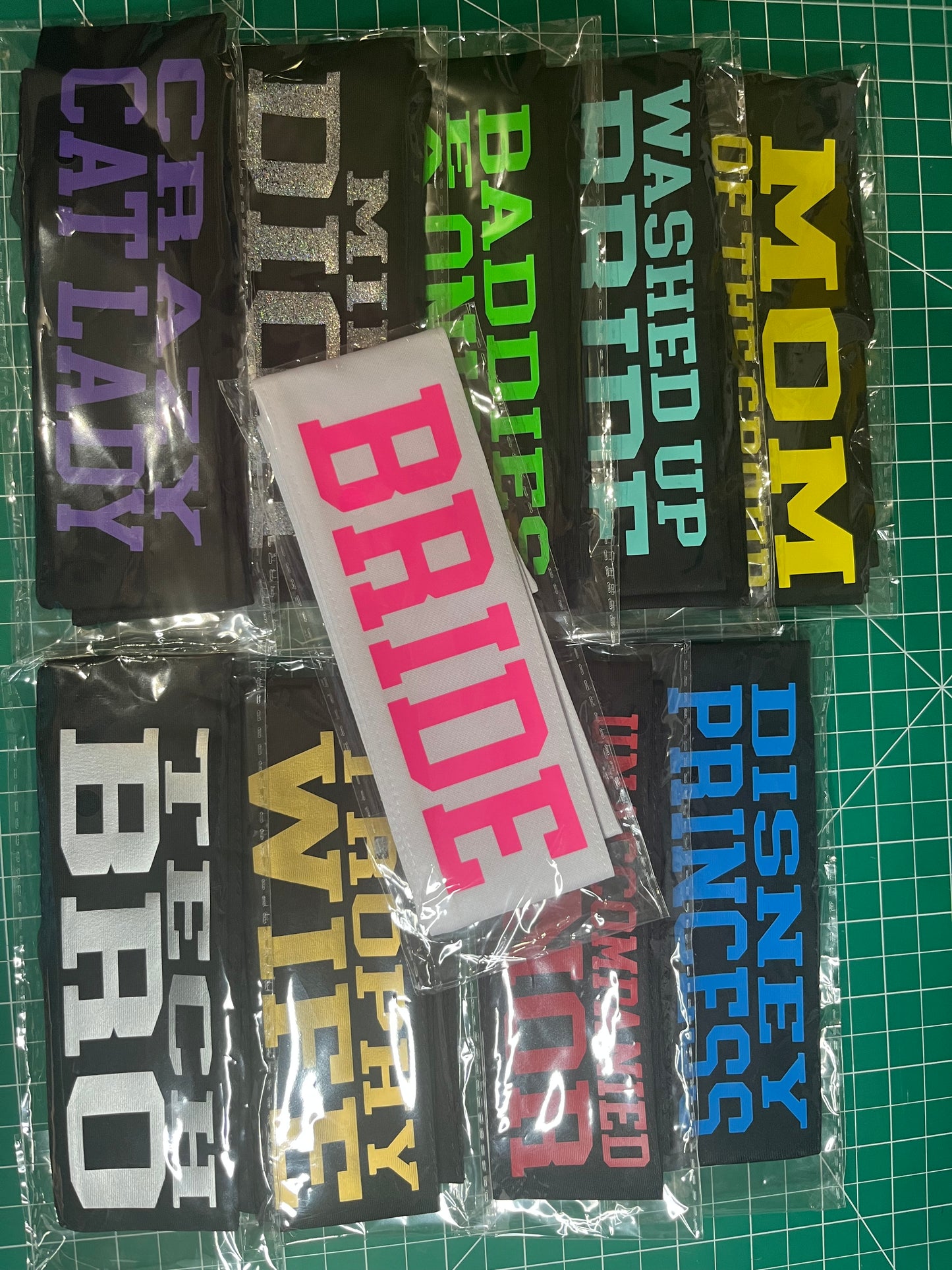 Team Sports Tie back headband | Custom sports headband | Athletic tie back Softball Baseball Pickleball Football. Customizable