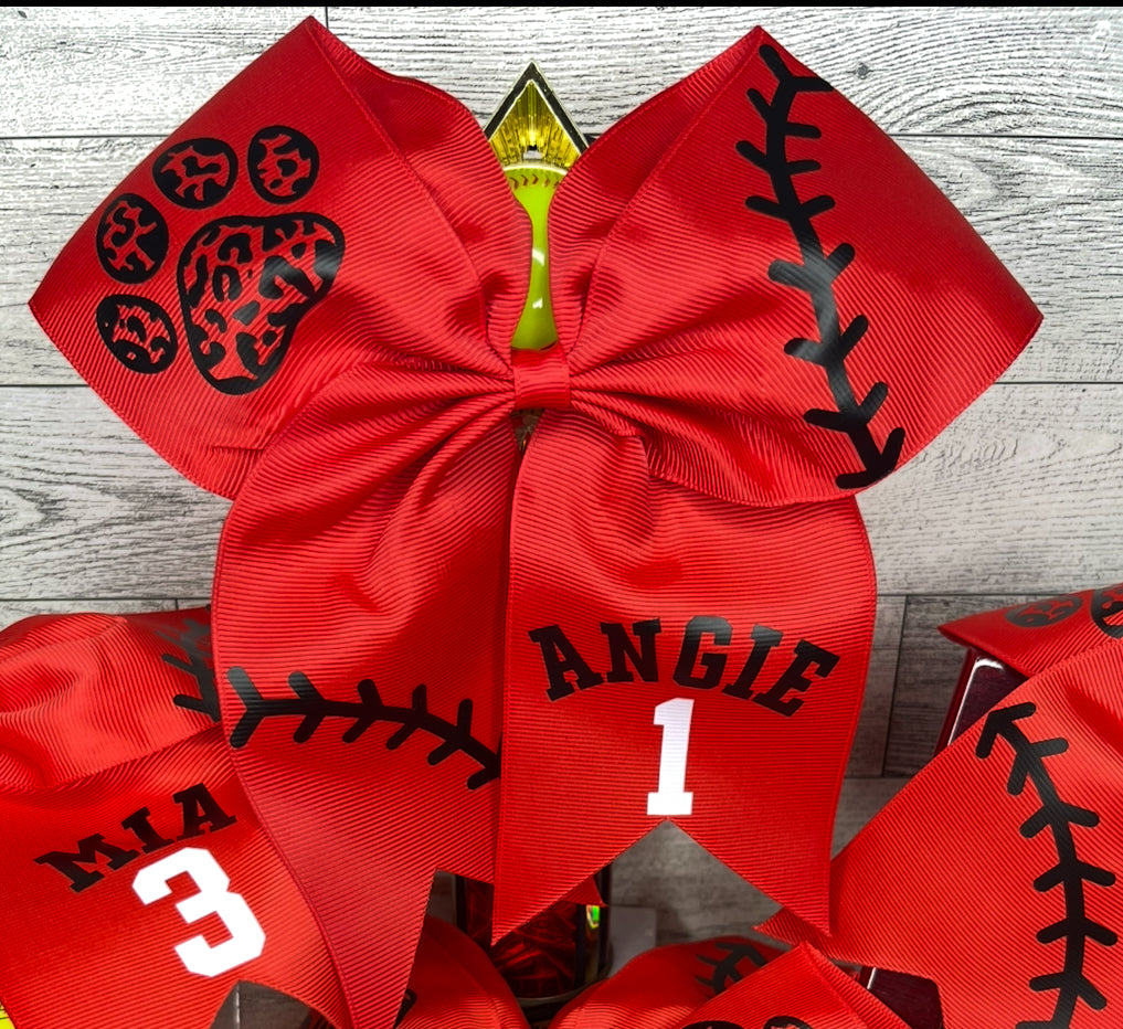 Hair bows for team | Customizable | Cheer bow | Personalized team bows | Pigtail bows | Valentine's Day | St. Patrick's Day
