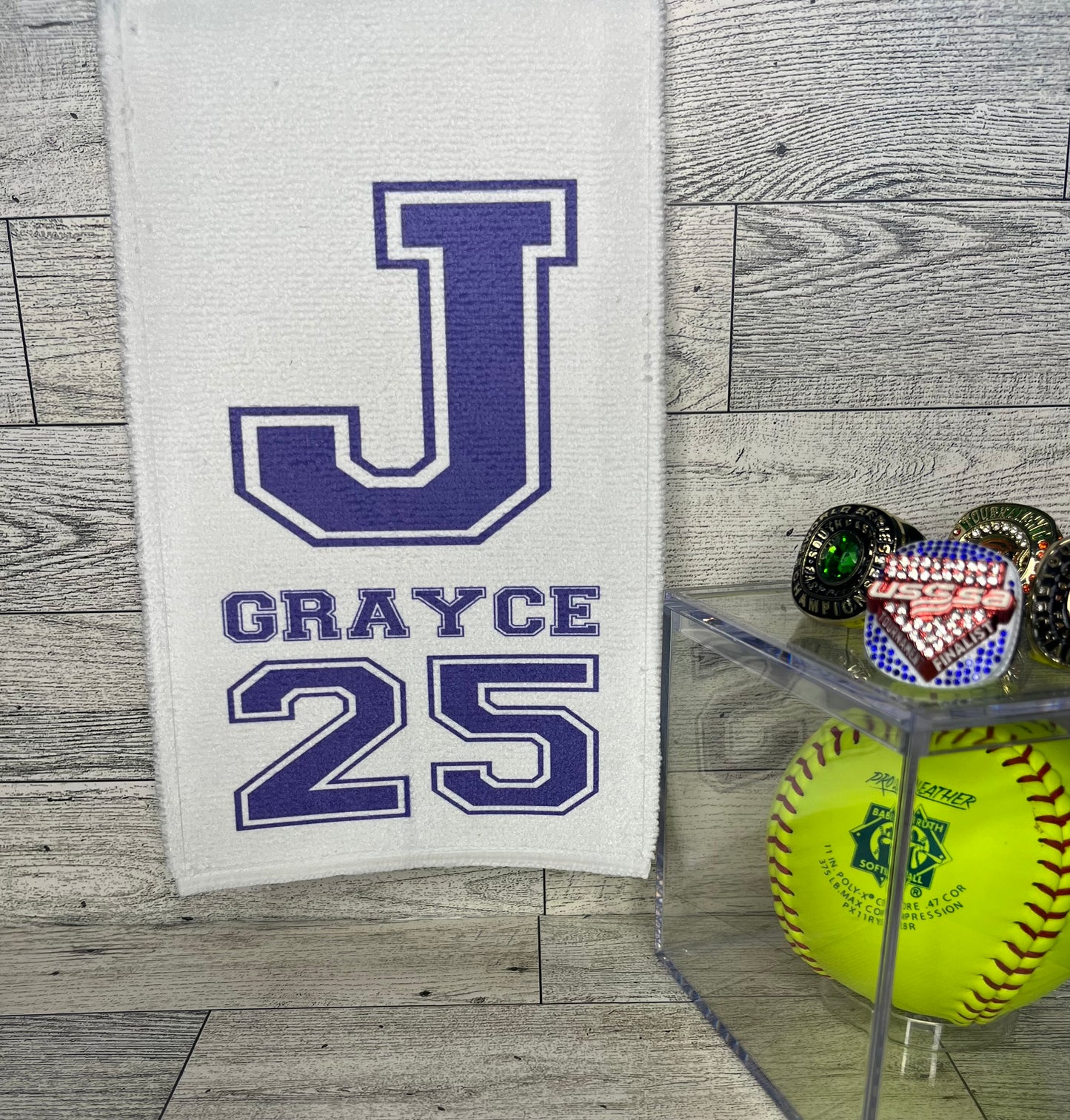 Pitching towel | Personalized belt towel for infielders | Sports towel | Team towel | Towel for pitching