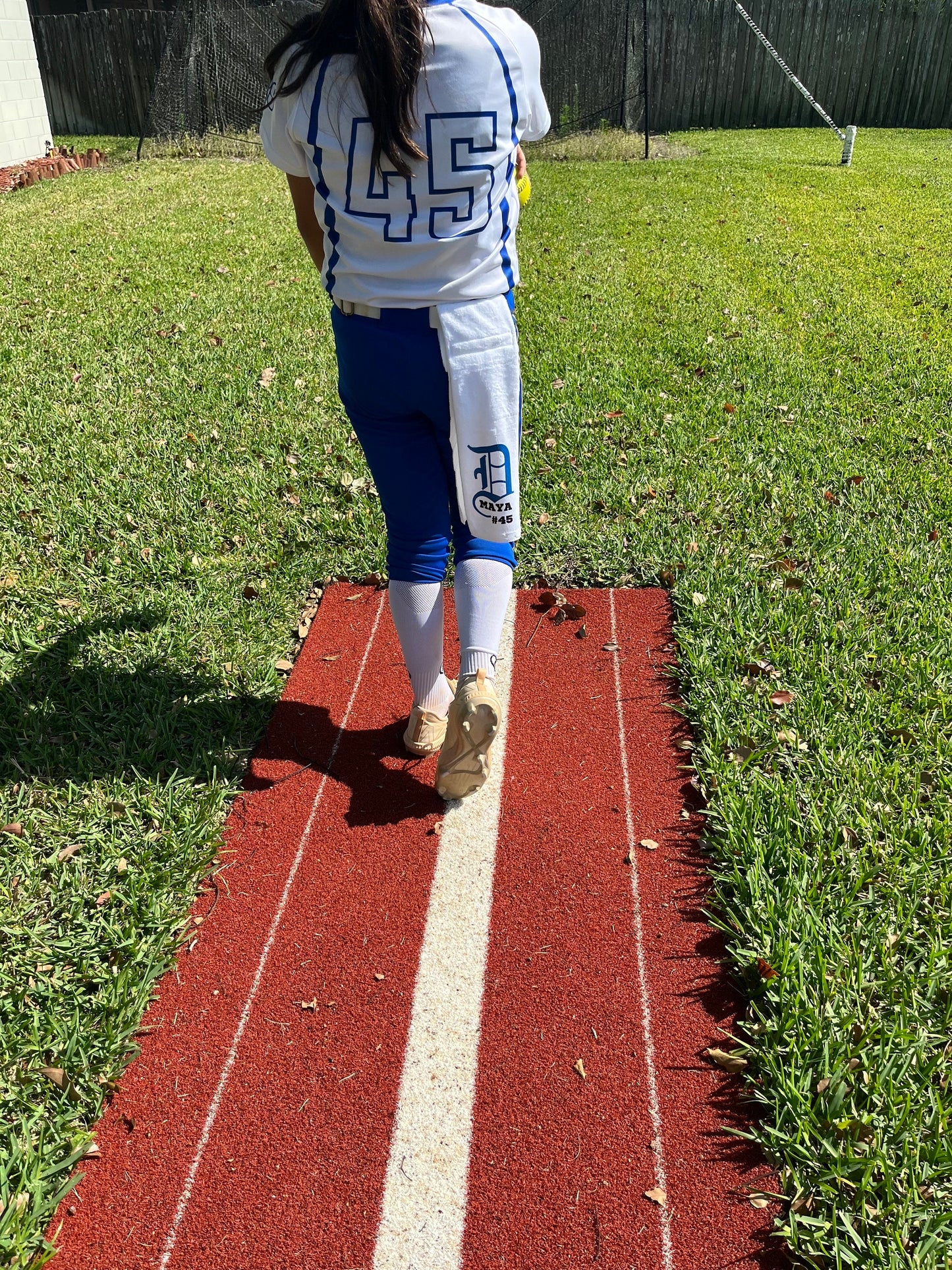 Pitching towel | Personalized belt towel for infielders | Sports towel | Team towel | Towel for pitching