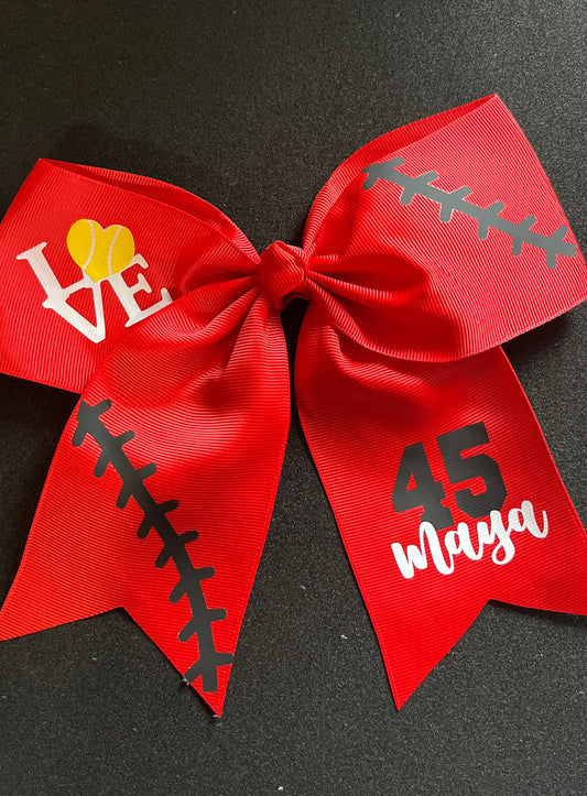 Hair bows for team | Customizable | Cheer bow | Personalized team bows | Pigtail bows | Valentine's Day | St. Patrick's Day
