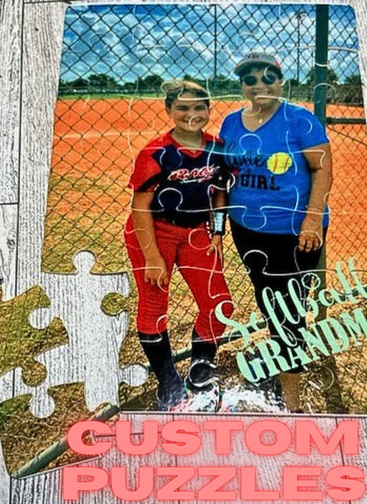 Photo puzzle gift | Custom Sports Gift | Christmas, Birthday, Party Gift| Coach Gift | Team Gift | Teacher appreciation