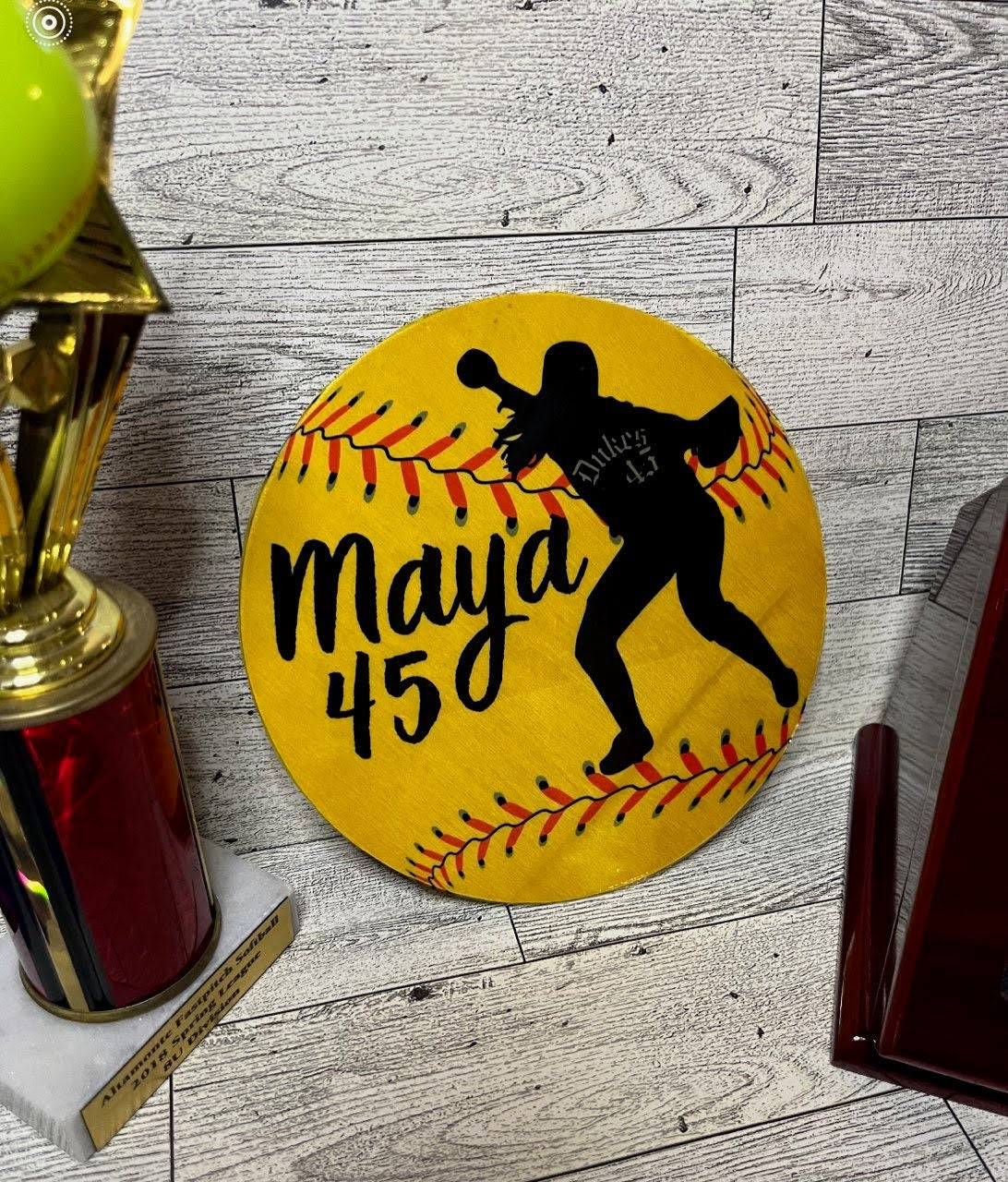 Sport Team Door Decoration | Hotel door decor | Personalized Softball Baseball Soccer | End of Season Team Gift | Coaches gift