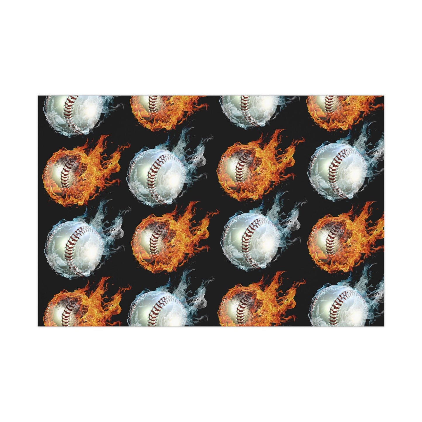 Baseball Gift Wrap Paper | Christmas gift sports wrapping paper | Gift for baseball player