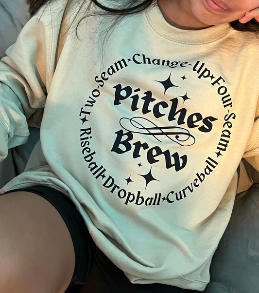 Halloween Softball Sweatshirt | Softball Baseball mom| Gift for pitchers | Pitching coach | Pitchers Mom| Catchers |