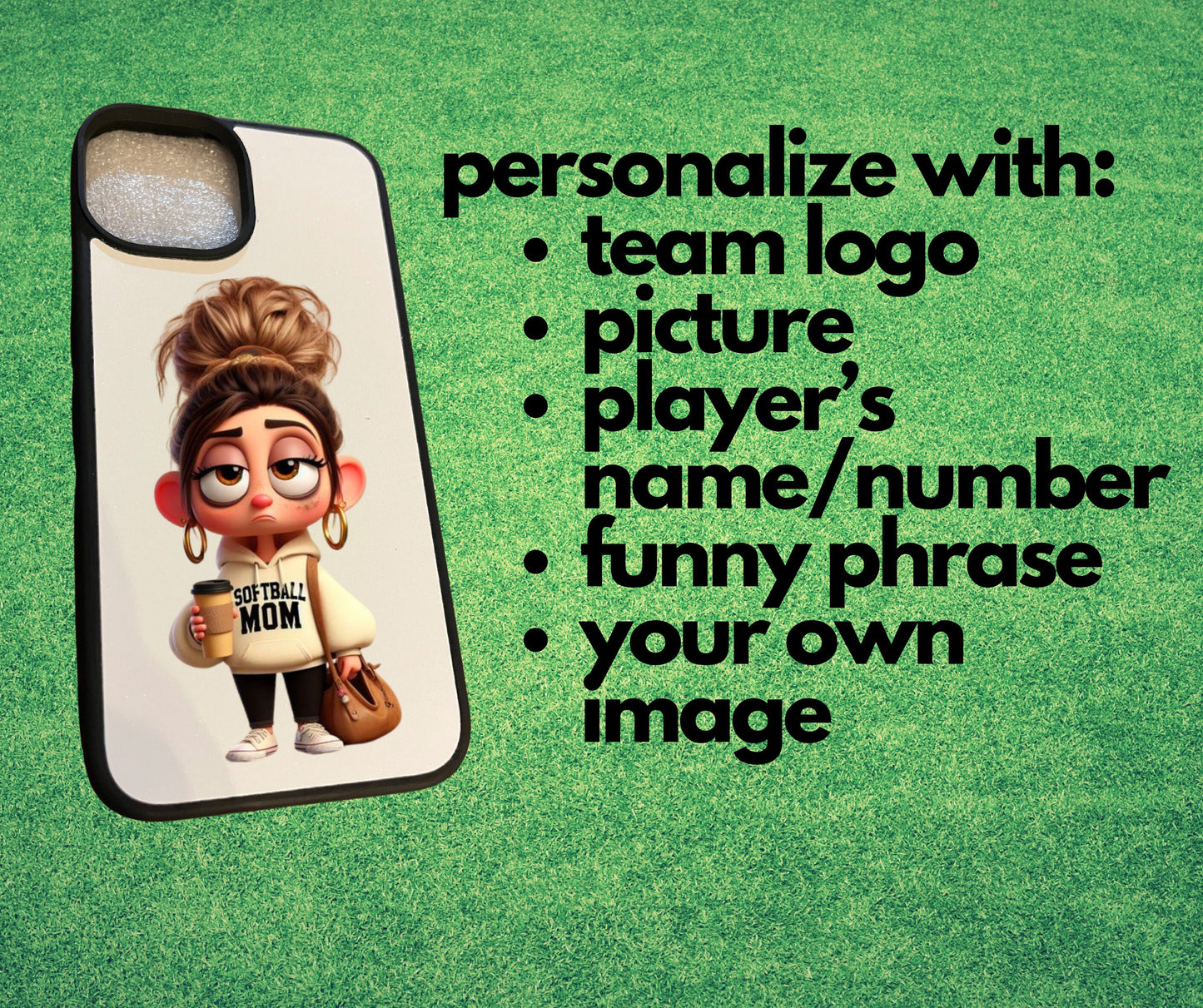 Phone Case | Personalized | Sublimated Shock Resistant Slim Covers | Baseball | Softball | Football | Soccer | Cheer | Gymnastics