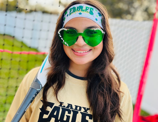 Sunglasses for Sports Teams | Personalized | Custom Fashion Sunglasses | Softball | Cheer | Gymnastics | Crew | Teens and pre-Teens | Bachelorette