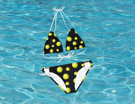 Softball swimsuit | Softball bathing suit | Softball bikini | Softball summer gift