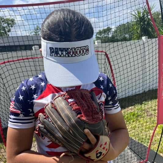 Team Visors | Custom Sport Hat | Softball Pickleball Golf Tennis | Parent Gear | Team Gift for Summer Season
