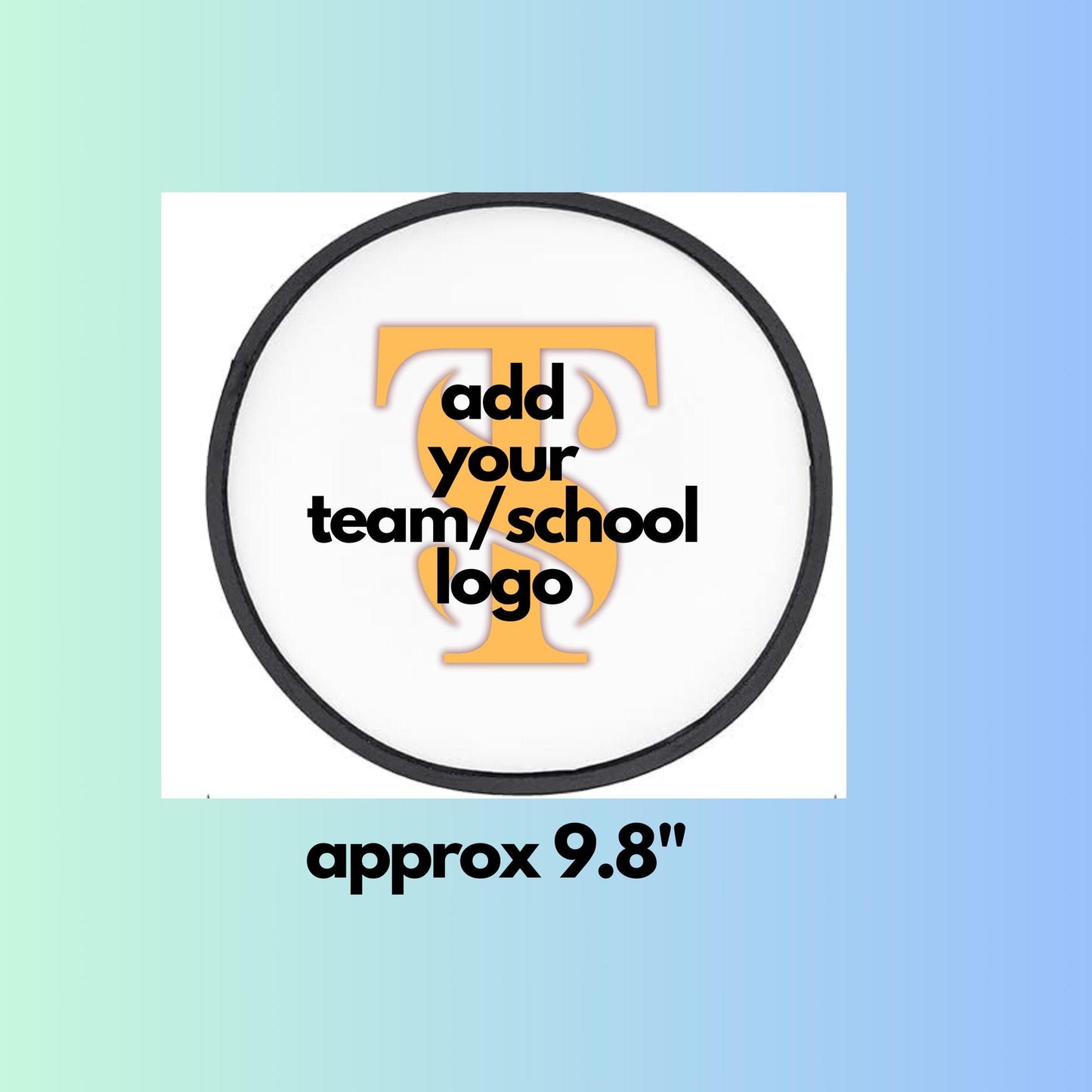 Foldable Disc Fan | Personalized | Senior Night | Sport Team Gift | Graduation Fan | Wedding Party Favor | Summer