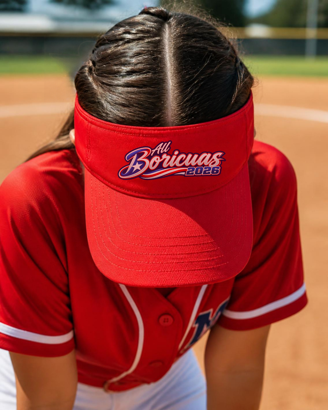 Personalized 2026 All Boricuas Team Visor