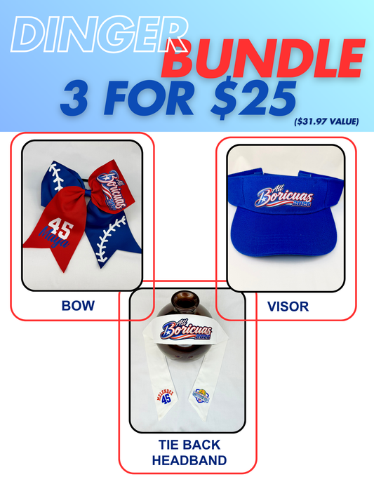 Boricuas Dinger Bundle - 3 for $25 Deal