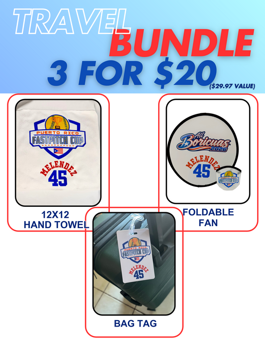 Boricuas Travel Bundle - 3 for $20 Deal!