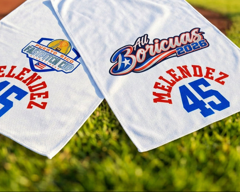 Personalized 2026 All Boricuas Cooling Towel