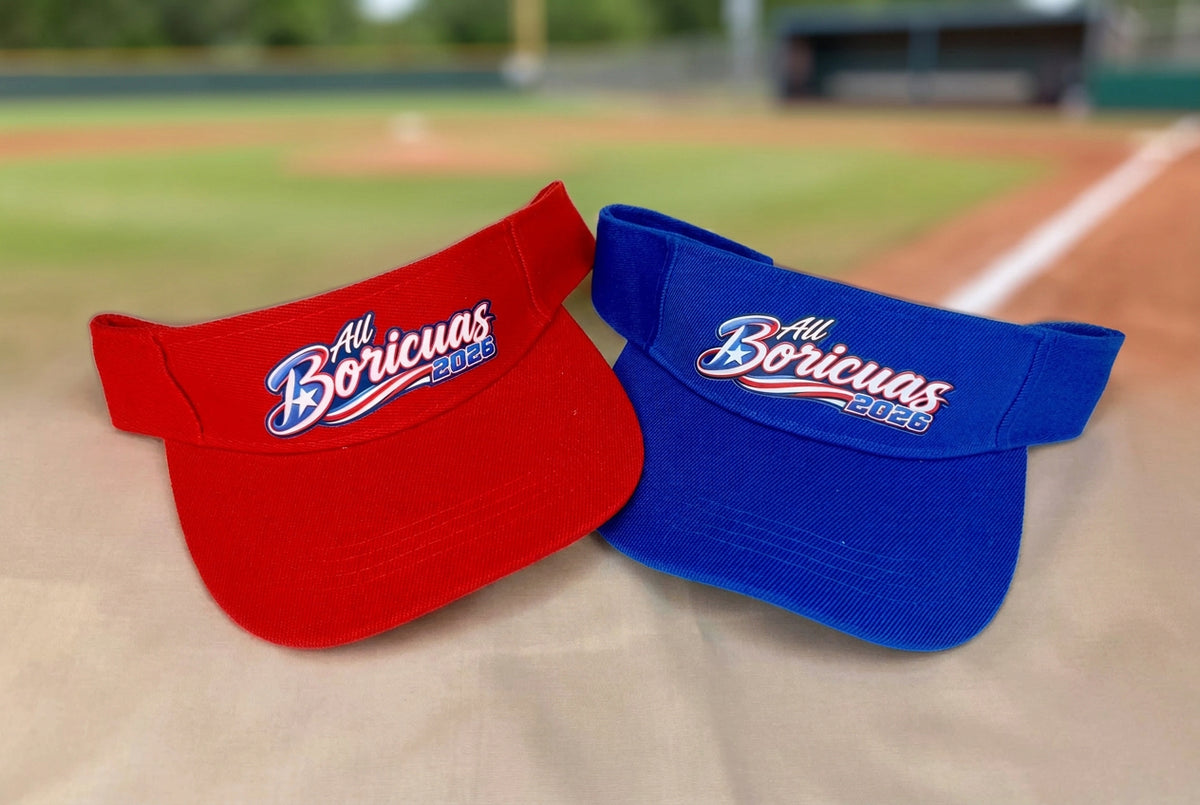 Personalized 2026 All Boricuas Team Visor