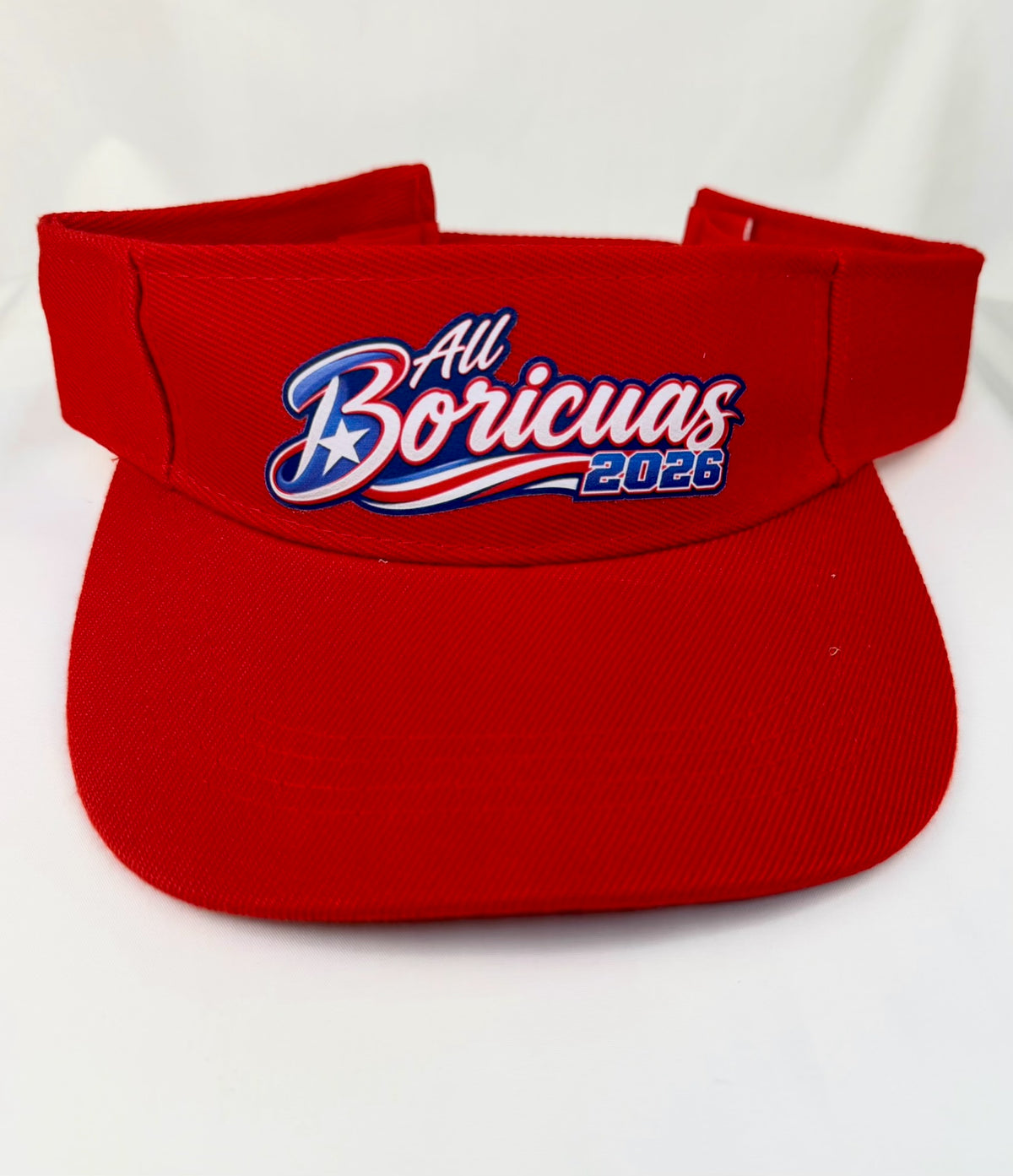 Personalized 2026 All Boricuas Team Visor