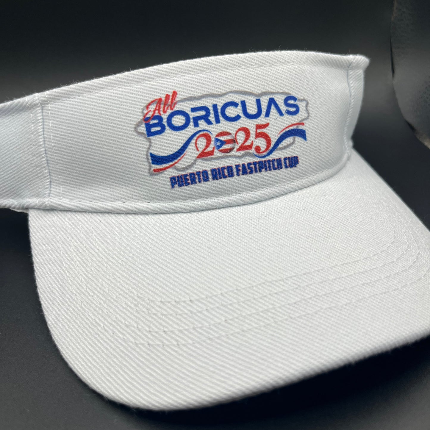 Personalized 2025 All Boricuas Team Visor